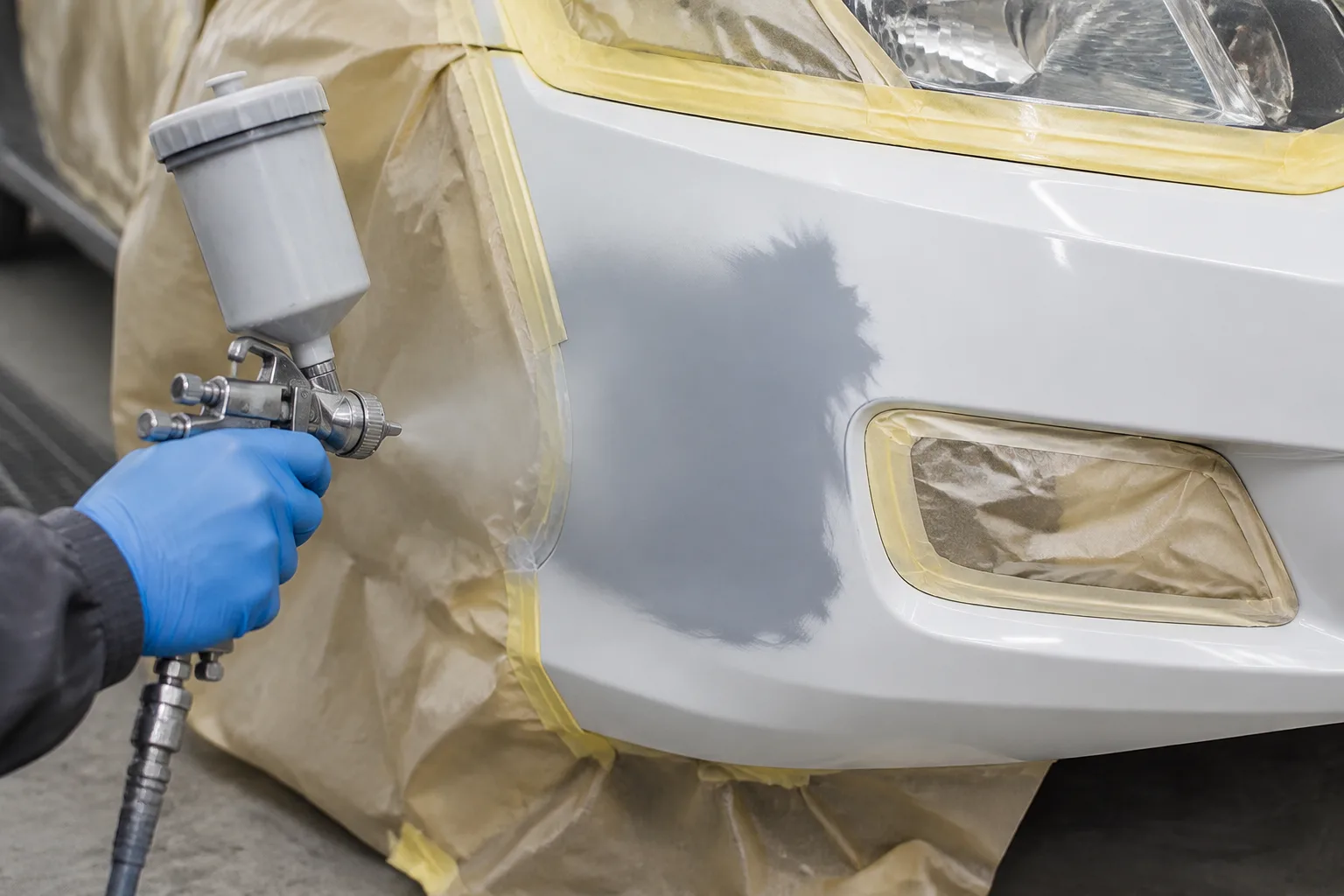Bump Repair at AG Auto Body and Paint Experts, Lansdowne, PA